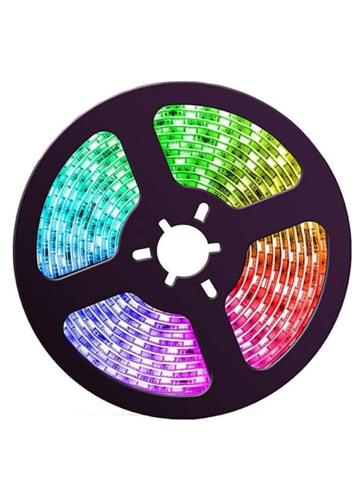 تويستيد مايندز شاشة ألعاب Twisted Minds / شريط LED للتلفزيون RGB، ضوء يعمل بمنفذ USB، يعمل مع جهاز التحكم عن بعد - 16 مليون لون شريط LED RGB مع 36000 ساعة. العمر الافتراضي-2 متر | TM-LED-2M  - Image 2