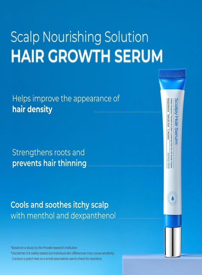 Seapuri Scalp & Lash Growth Care Bundle | Hair Thickening Serum for Thinning Hair & Eyelash Eyebrow Enhancer | [Biotin & Peptide] Treatment for Volumizing Roots & Longer Looking Lashes - Image 4