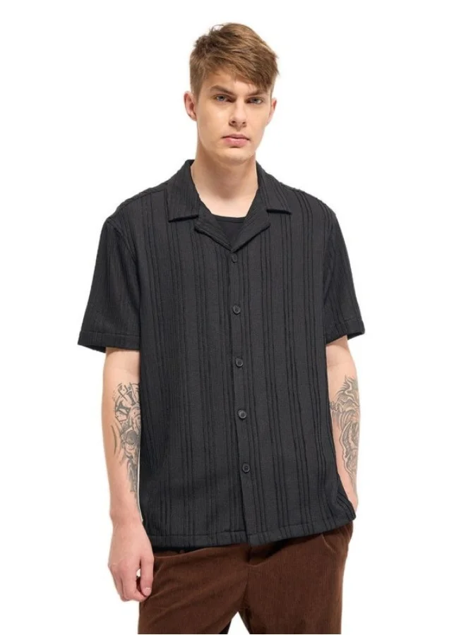 THE BEAR HOUSE Men's Shirt for Casual and Formal Wear | Classic Button-Down Style for Office, Daily Use, Travel, Events & All-Season Outfits | Versatile & Stylish Wardrobe Essential for Every Occasion