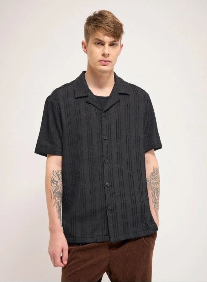 The Bear House  Men's Shirt for Casual and Formal Wear | Classic Button-Down Style for Office, Daily Use, Travel, Events & All-Season Outfits | Versatile & Stylish Wardrobe Essential for Every Occasion for Men | Best Price UAE