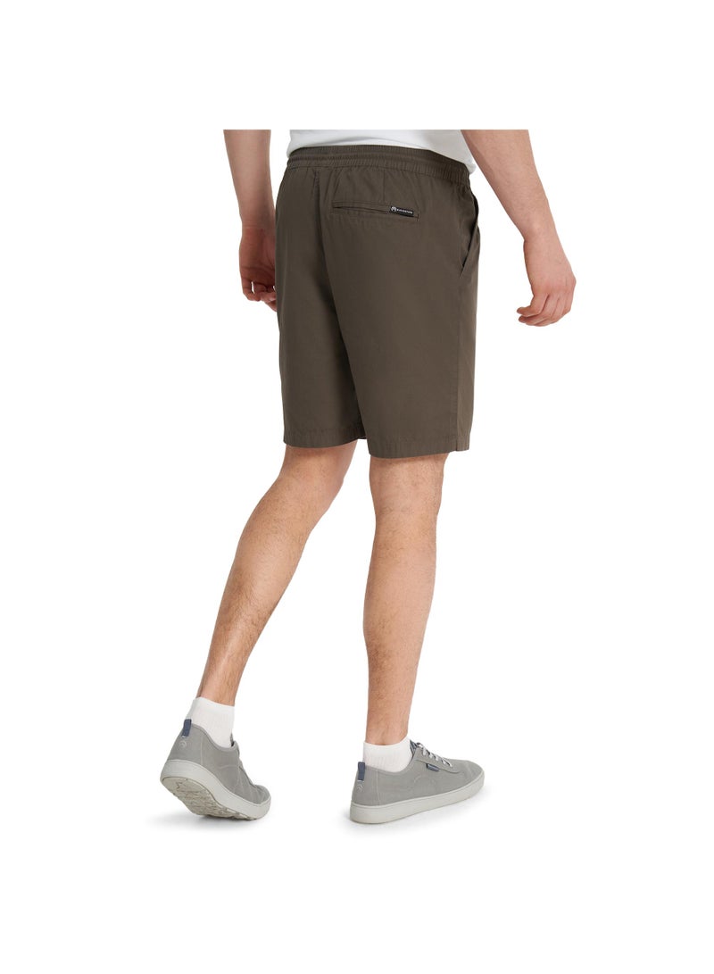 Outventure Men's Shorts Dark Brown, Outventure, Soft Cotton Fabric, Loose Fit, 3 Practical Pockets, Comfortable and Stylish for Active Lifestyles - Image 2