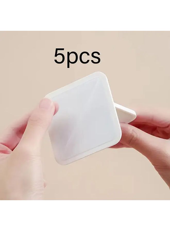 5pcs Self Adhesive Furniture Fixers No Drilling Required Anti Tip Safeguard for Shoe Cabinets Wardrobes Bookshelves - Image 4
