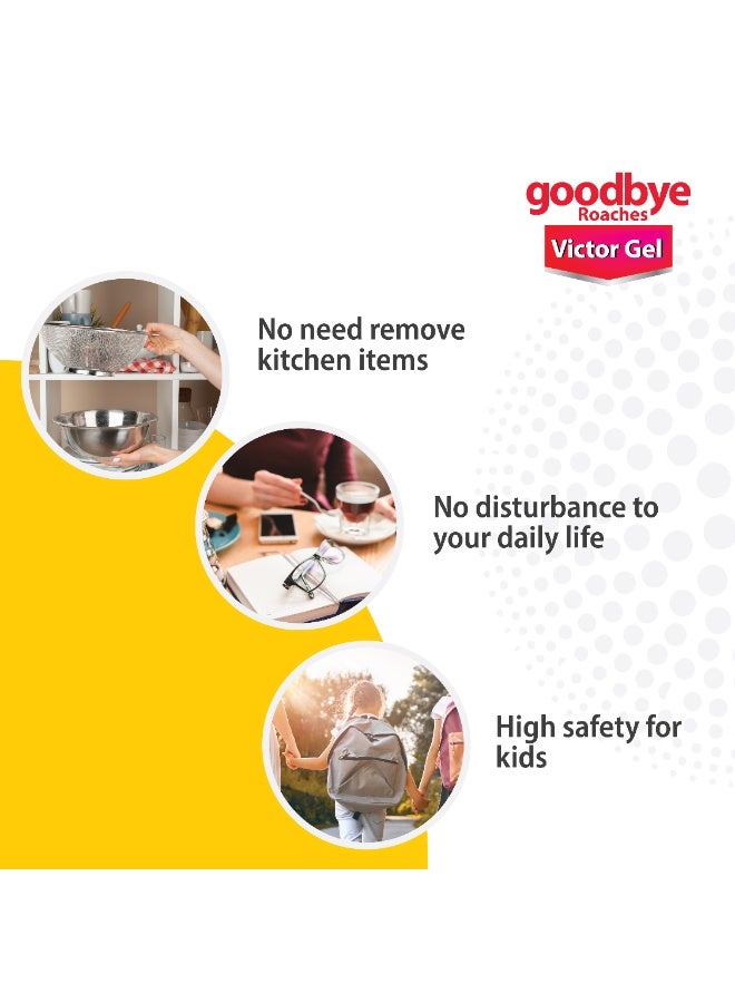 Dutch & Habro Goodbye Roaches Victor Gel 42gm - Image 2