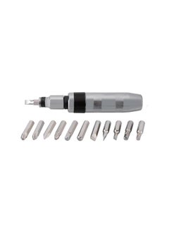 Screwdriver Set with Case, 14Pcs Ultimate Screwdriver Bit Set 1/2” Impact Hand Heavy Duty Repair Tool Kit