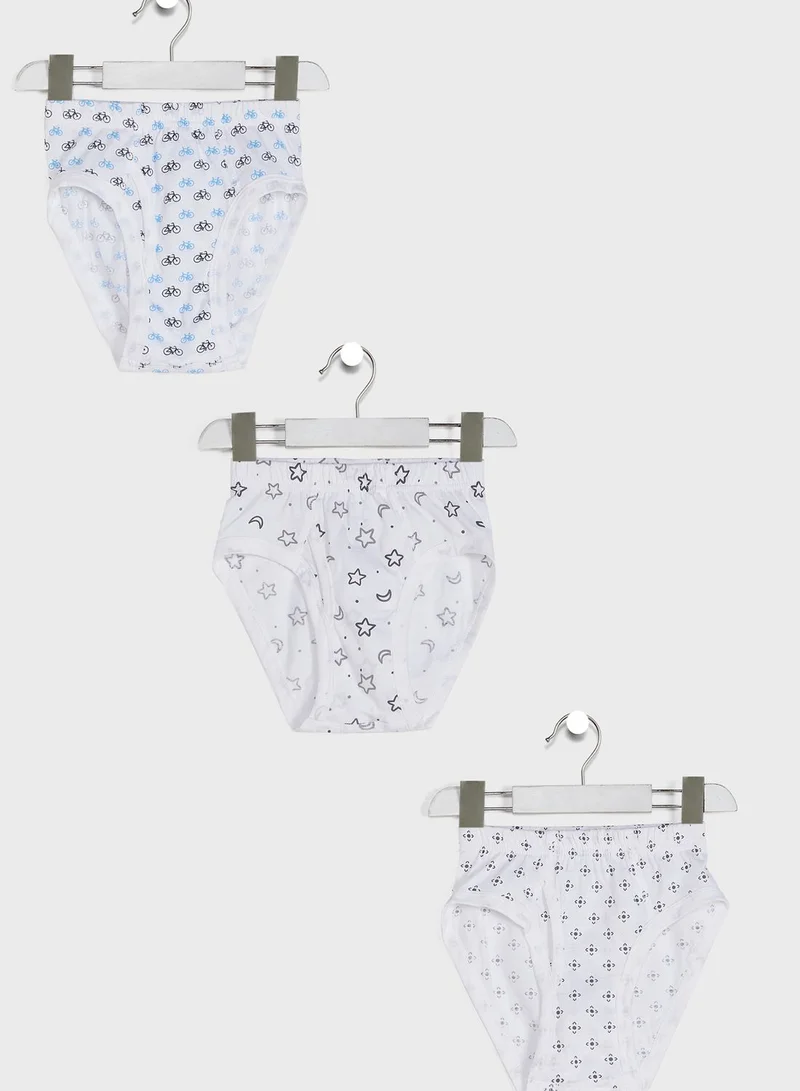 Pinata Boys 3 pack printed briefs