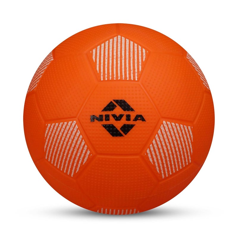 NIVIA Home Play Mini Football for Kids - Size 1, Orange - Image 1