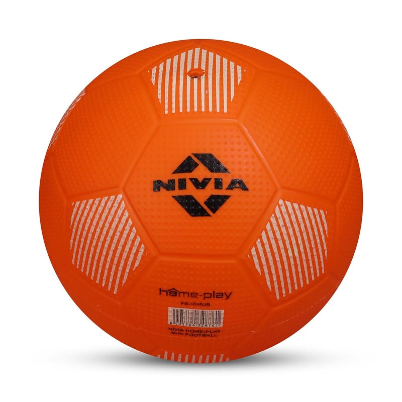 NIVIA Home Play Mini Football for Kids - Size 1, Orange - Image 3