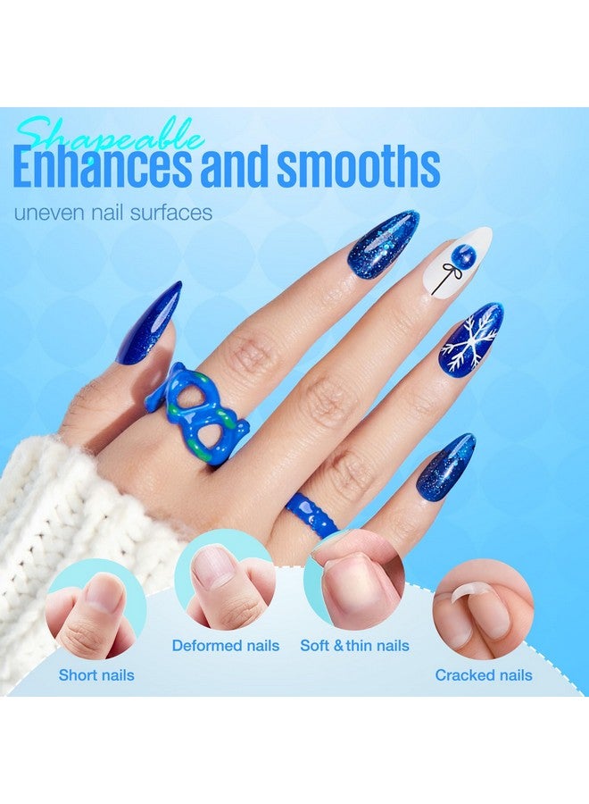 MEFA 15 Sizes Short Almond Nail Tips - 300 Pcs Full Cover Half Matte Press On Nails, Pre-Filed Gel Nail Tips For Nail Extension Home Diy Salon Manicure - Image 4