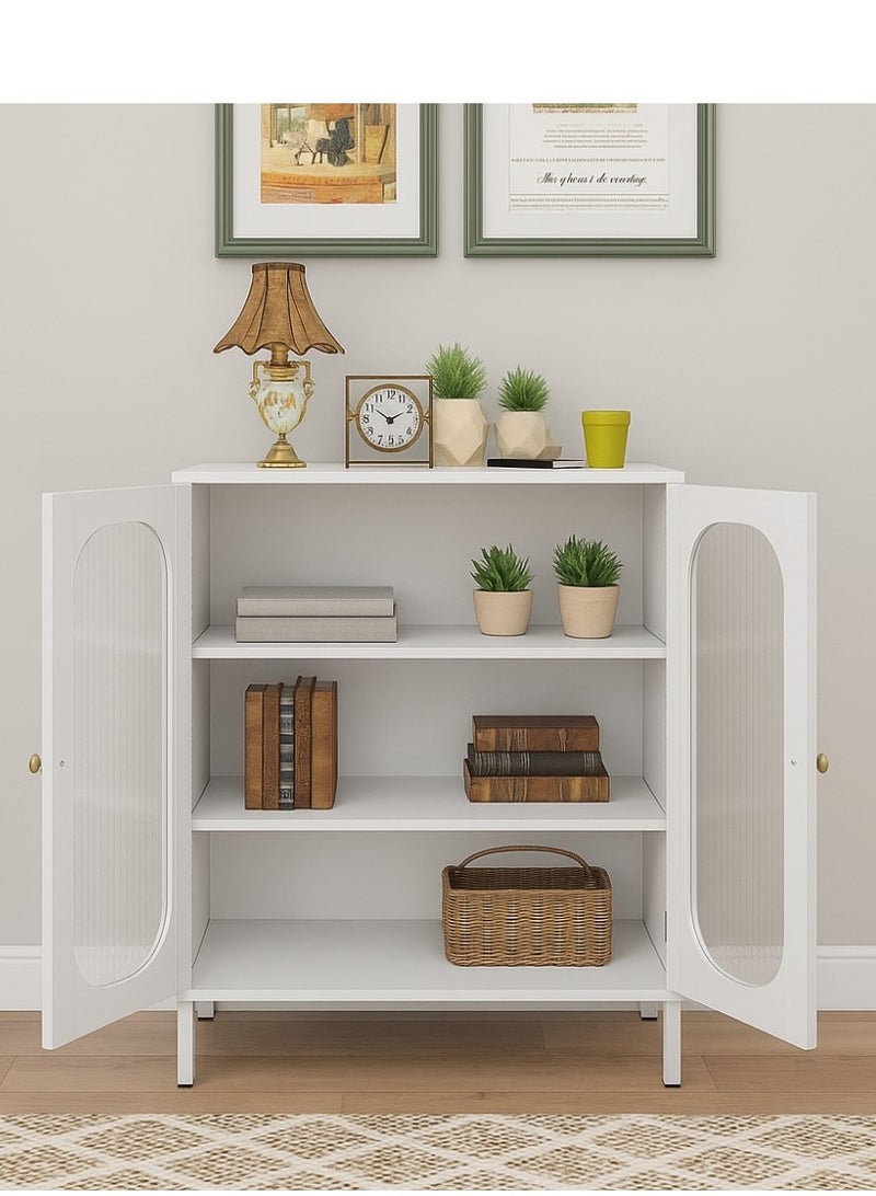 Estilo Two-tone iron storage cabinet - durability and elegance in every corner - Image 4