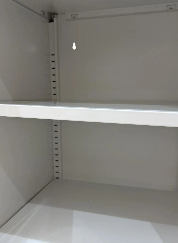 Estilo Two-tone iron storage cabinet - durability and elegance in every corner - Image 2