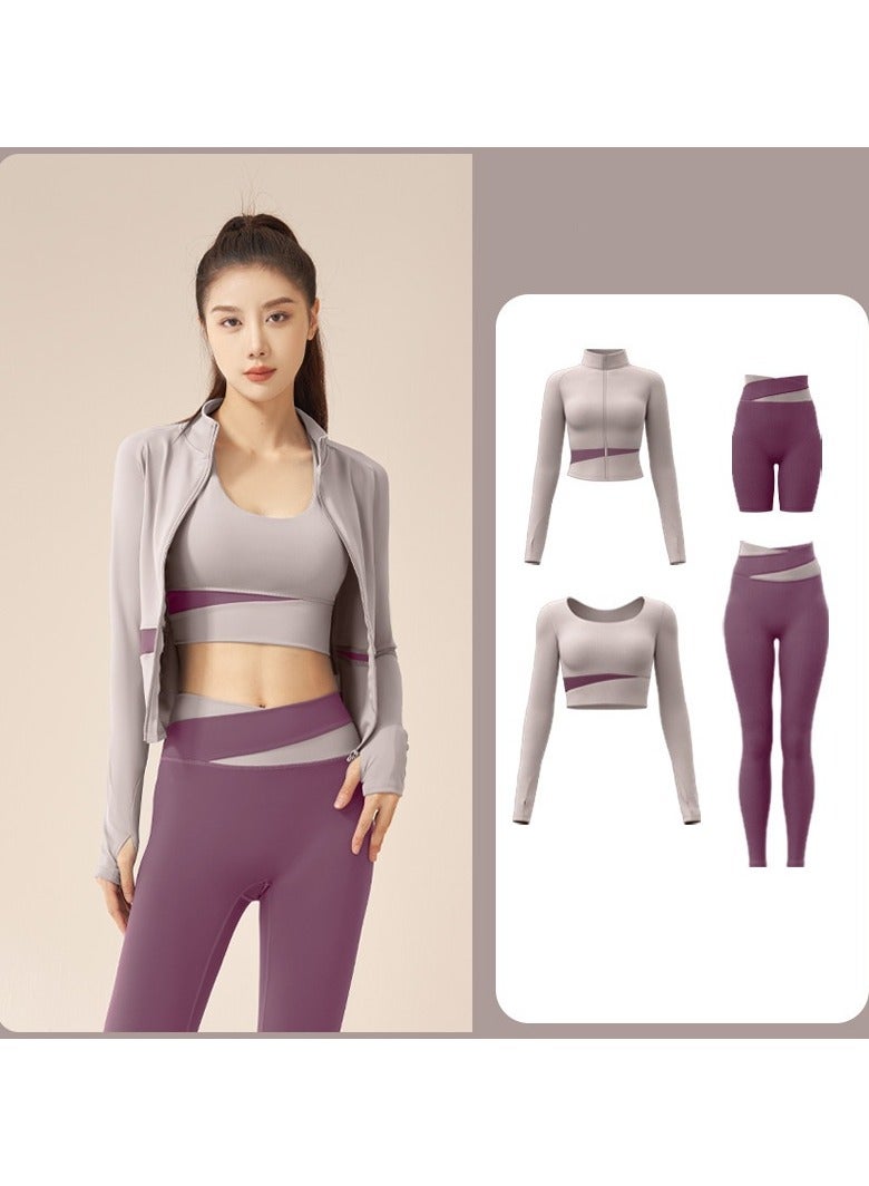 EBMINI New Pilates Yoga Training Fitness Clothing Set