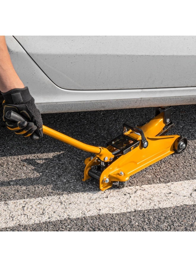 Heavy Duty Hydraulic Trolley Jack - 2 Ton Strong Service Jack - Durable & Practical Tool for Car Maintenance - Image 2