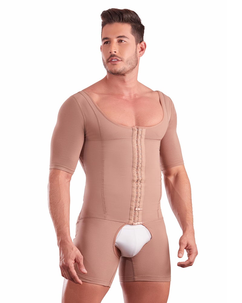 SHAPE CONCEPT Fajas para Hombres 368 High Compression Mens Shapewear Tummy Control Colombian Girdle Mens Full Body Shaper - Image 3