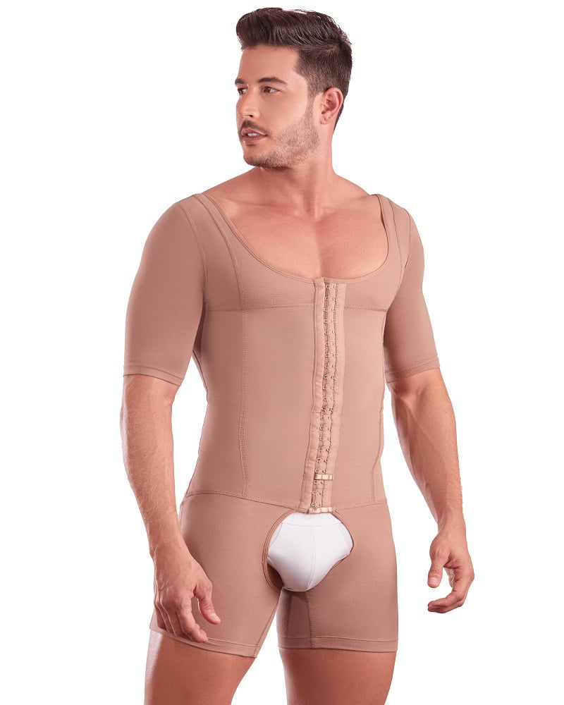 SHAPE CONCEPT Fajas para Hombres 368 High Compression Mens Shapewear Tummy Control Colombian Girdle Mens Full Body Shaper - Image 2