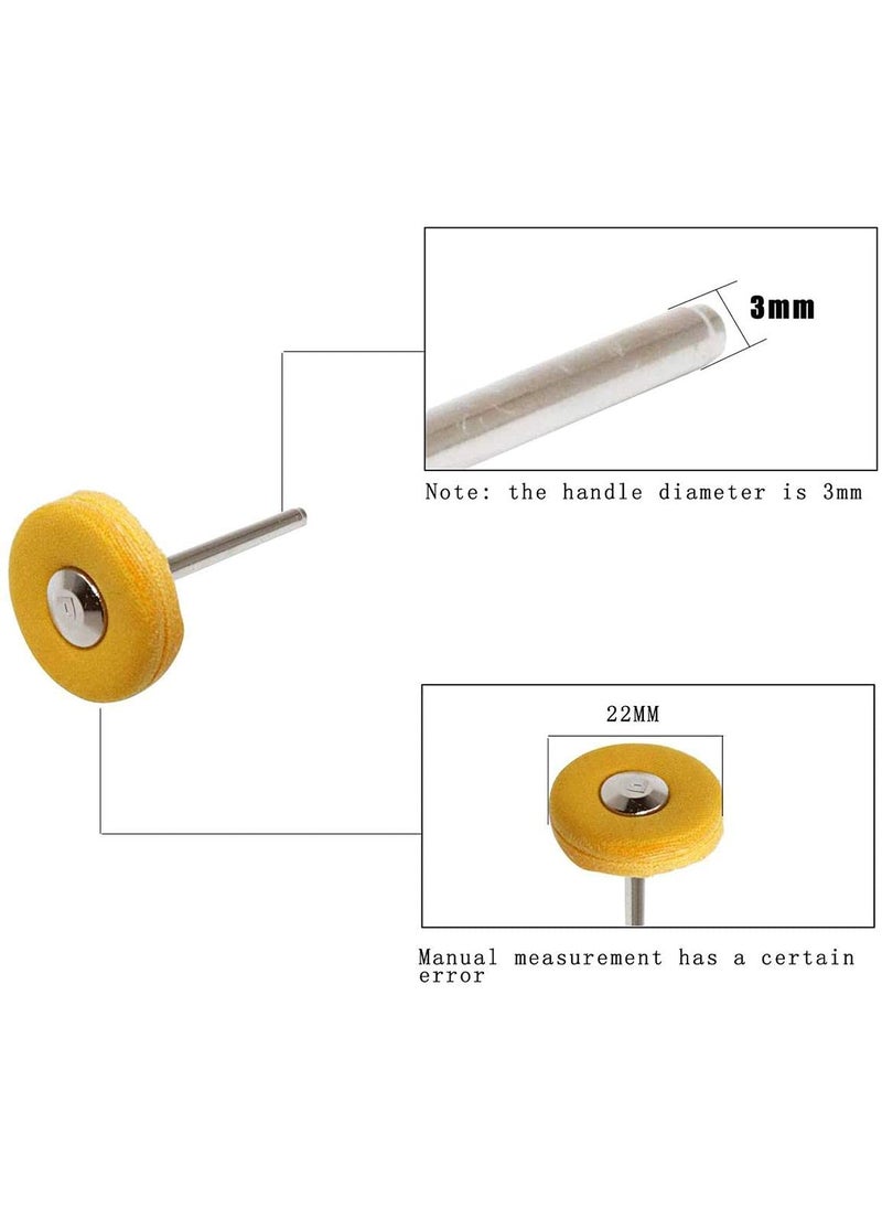 DIY Crafts DIY Crafts CTDIYHI22777 Polishing Buffing Wheel Set Cotton Little Buff Wheel for Rotary Drill Tool Accessories Watch Jewelry Polish  - Image 5