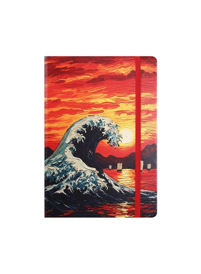 Nariele Creative Trend Oil Painting Color Printing A5 Notebook