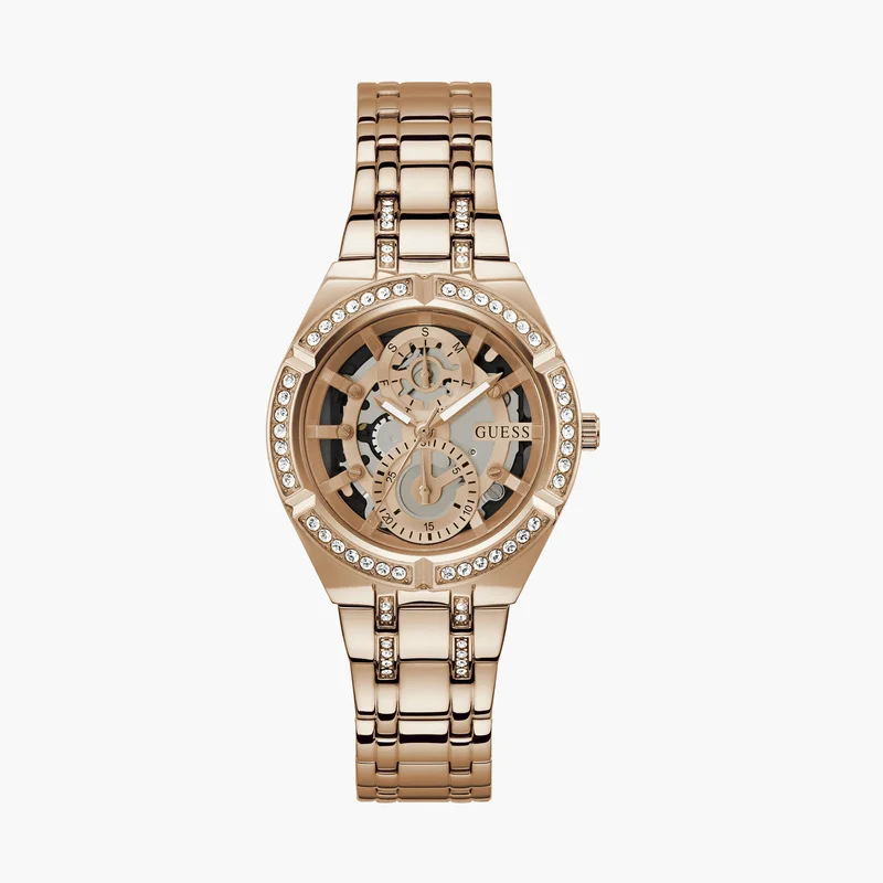 جس Gold Analog Watch for Women