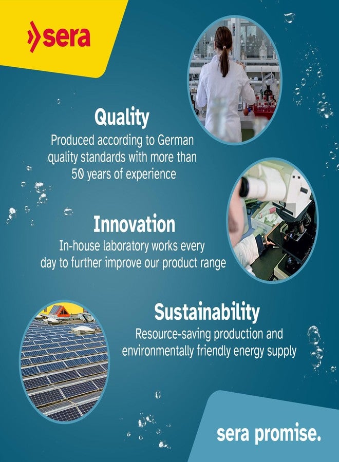 Sera O-Nip Stickies 100 Tabs 2.1 oz | Complete Feed for All Ornamental Fish | Adhesive Tablets Stick to The Aquarium Glass | High Protein | No Dyes & Preservatives | with Bloodworms, Krill & Tubifex - Image 3