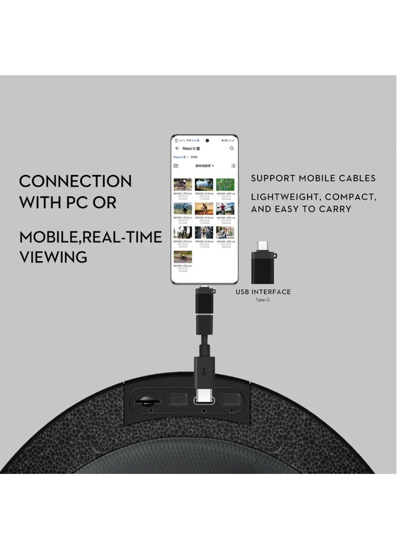 Generic Smart Helmet With Dash Cam 1080P with light for motorcycle, bike  and Scooter Helmet  supplied with front light ,designed to maintain airflow  - Image 4