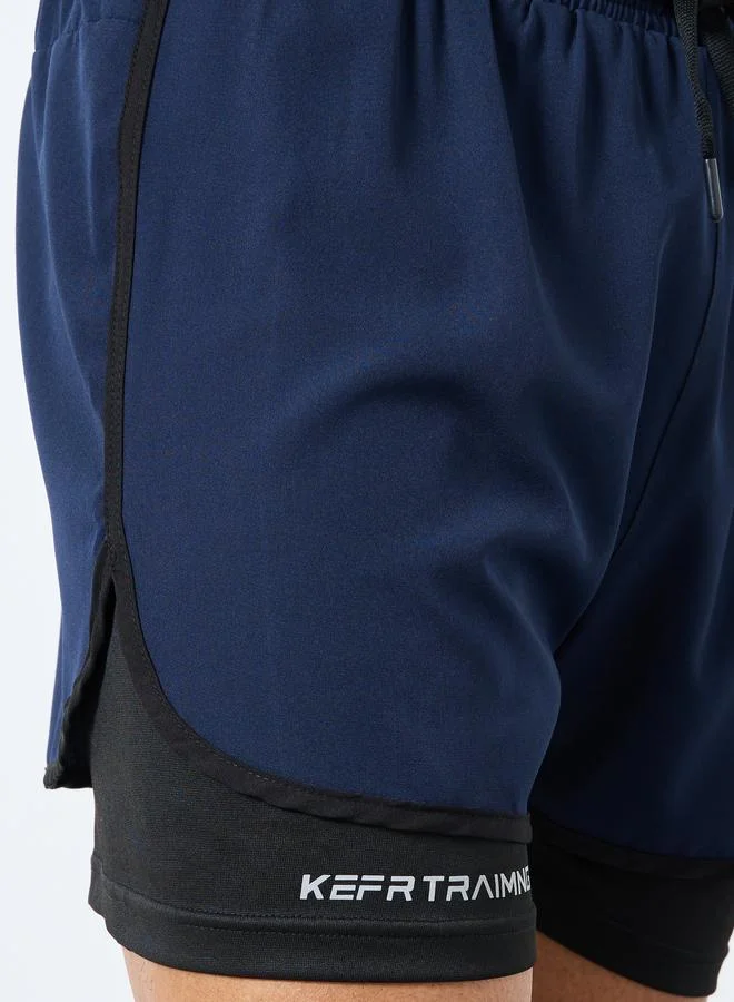 Styli Styli Men Running 2in1 Shorts with Drawstring