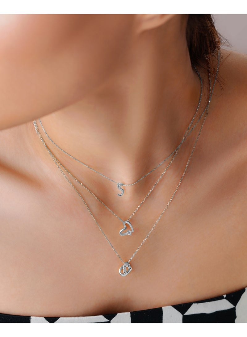 Ruby Art 925 Sterling Silver Necklace for Women gift jewelry - Image 3