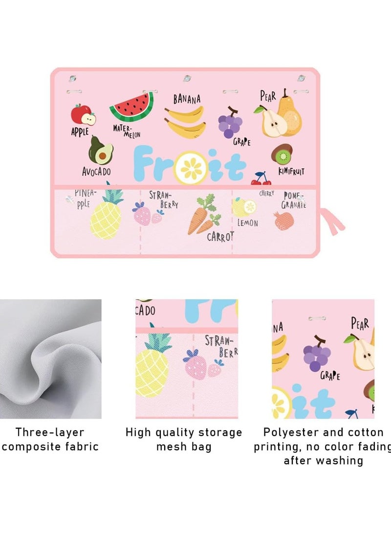 general 2 Pieces Baby Car Window Shades, 19.5‘ x 26.8’ Cartoon Pattern Car Window Shades Block Sunlight and Heat, Car Side Window Shades with Pockets and Suction Cups, Car Accessories - Image 4