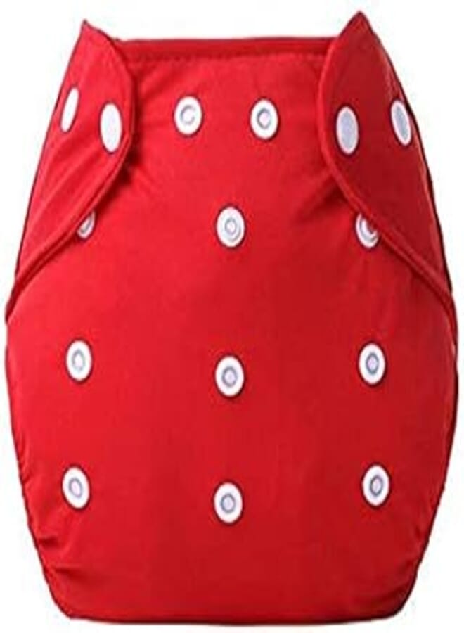 Adjustable Washable and Reusable Cloth Dipaers Fitted for Baby Girls and Baby Boys-BP030RE - 2724343143627