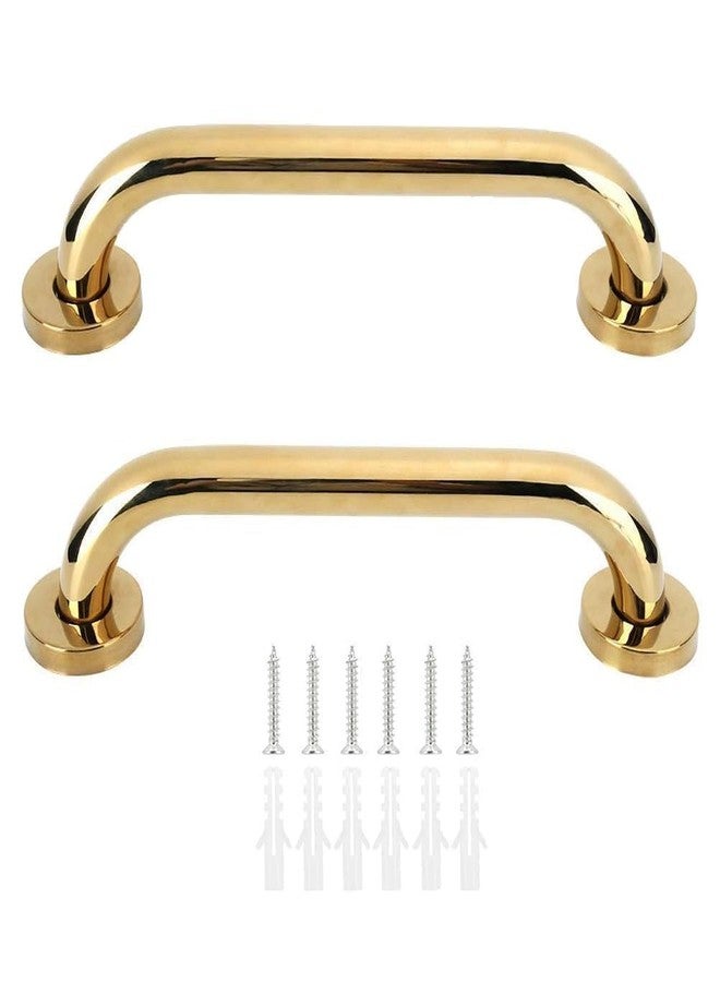 Beufee Grab Bars for Shower,Bathroom Safety Handle 12 Inch Stainless Steel Bath Handle Bathroom Balance Bar Bathroom Tub Toilet Handrail Grab Shower Handle for Elderly Seniors Handicap Accessibility - Image 1