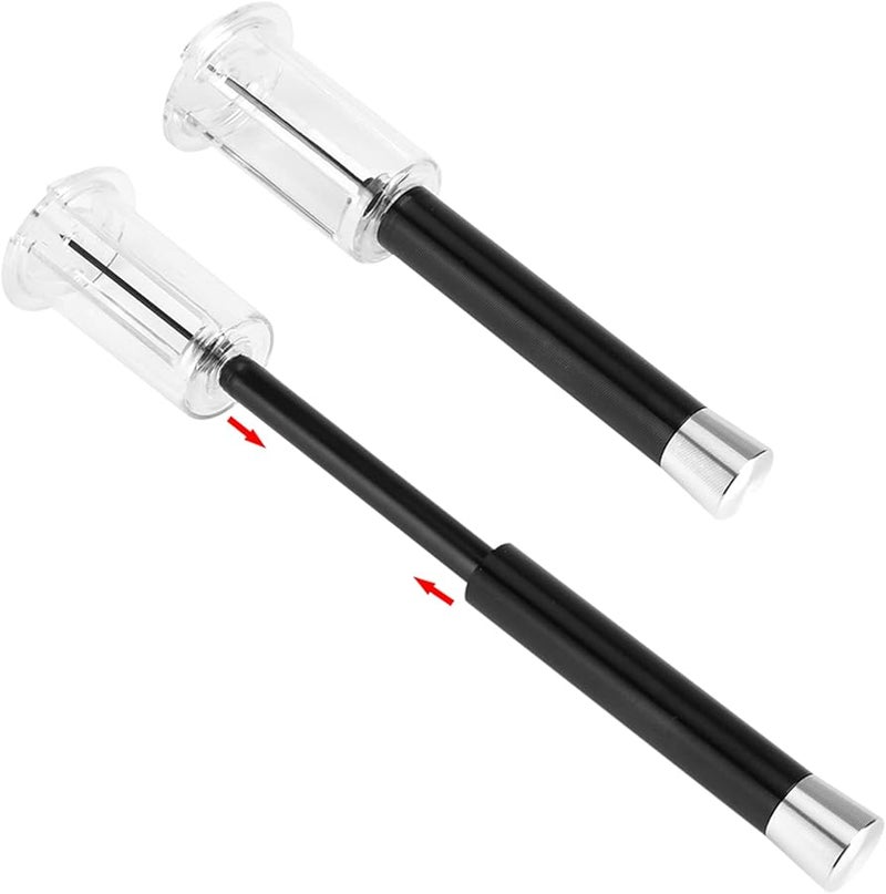 مضخة الهواء الأسود لفتح زجاجات النبيذ مزيل الفلين الفعال لعشاق النبيذ - Image 5