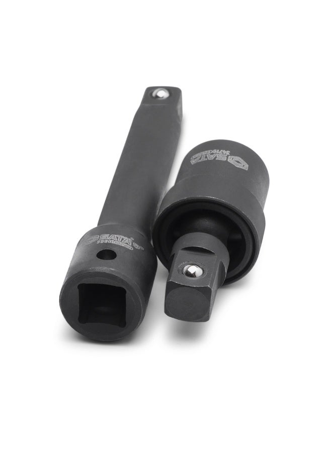 SATA ST09009SJ 12-Piece 1/2" Drive 6 Point Metric Impact Socket Set - Image 3