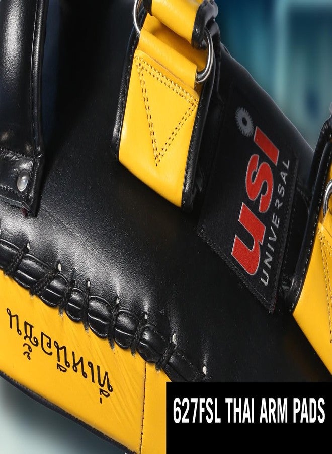 USI UNIVERSAL Thai ARM PAD (627FSL) Yellow/Black (1 PC) - Image 4