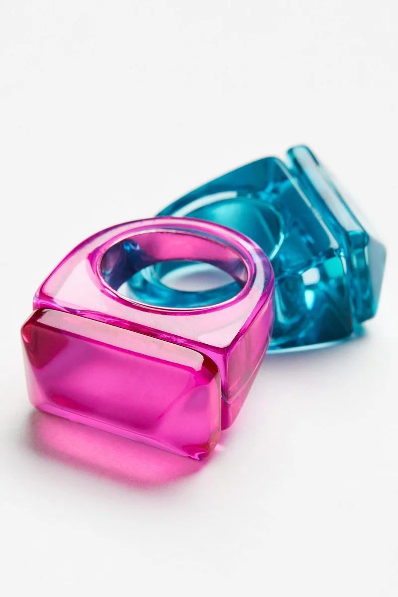 H&M 2-pack rings