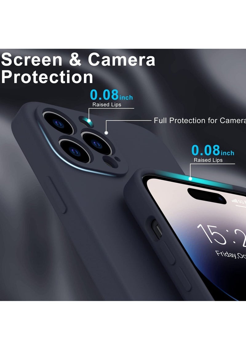 Raxoom iPhone 14 Pro Max Case with Screen Protector, Protective Phone Case for iPhone 14 Pro Max 6.7" Dark Blue  - Image 5