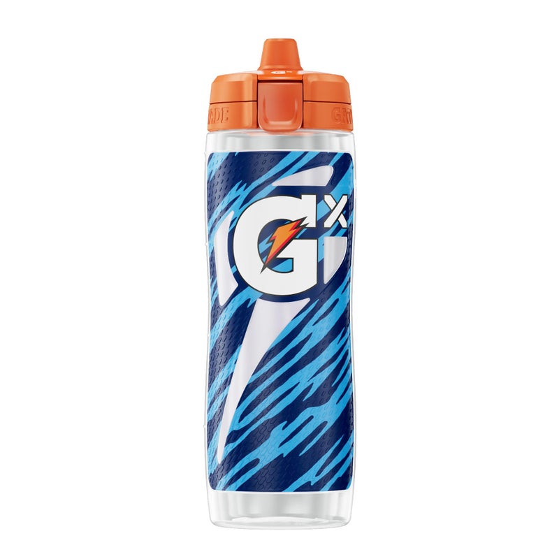Gatorade زجاجات ضغط غير قابلة للانزلاق من غاتوريد جي إكس NFL، نظام ترطيب جي إكس، وقرون تركيز مشروب رياضي جي إكس - Image 1