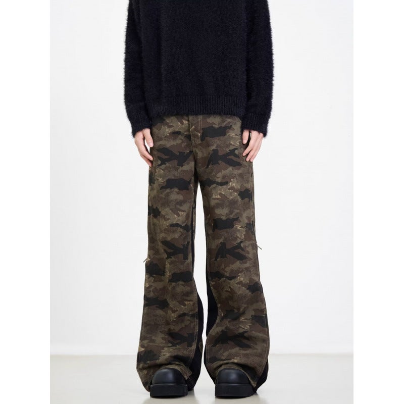 Unisex Classic Denim Jeans Loose Fit Daily Outdoor Wear - Image 3