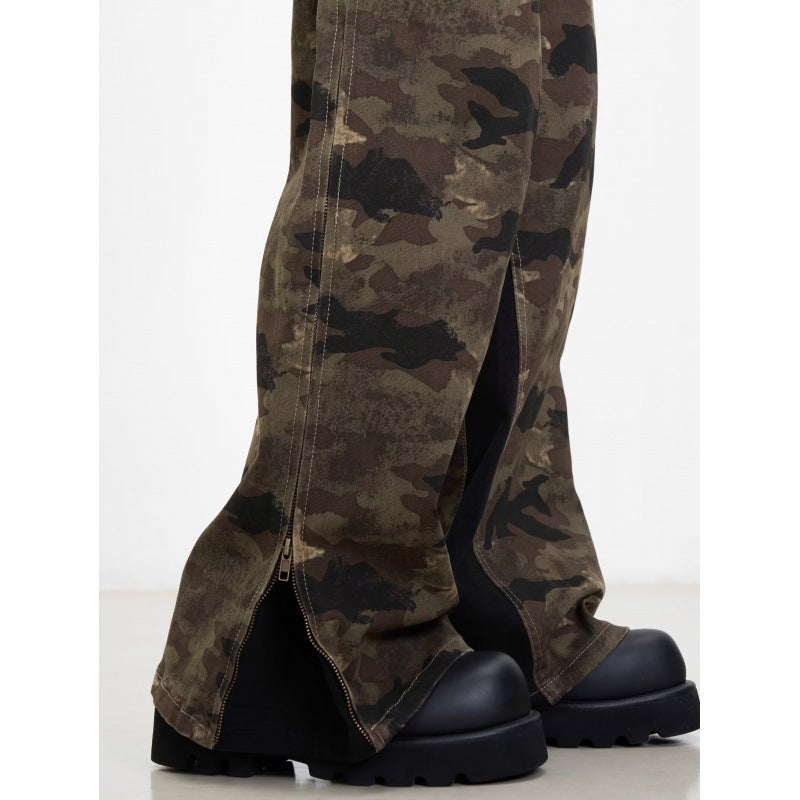 Unisex Classic Denim Jeans Loose Fit Daily Outdoor Wear - Image 4