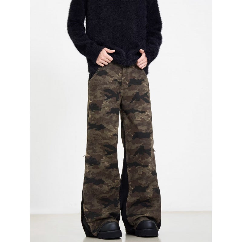 Unisex Classic Denim Jeans Loose Fit Daily Outdoor Wear - Image 5