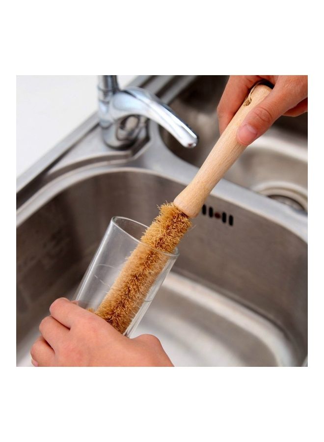 نيبمينينت فرشاة بمقبض خشبي طويل بني - Image 1