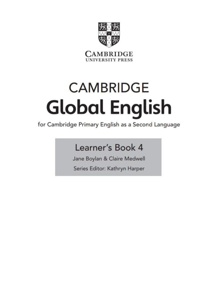 Cambridge Global English Learner's Book 4 with Digital  - Image 2