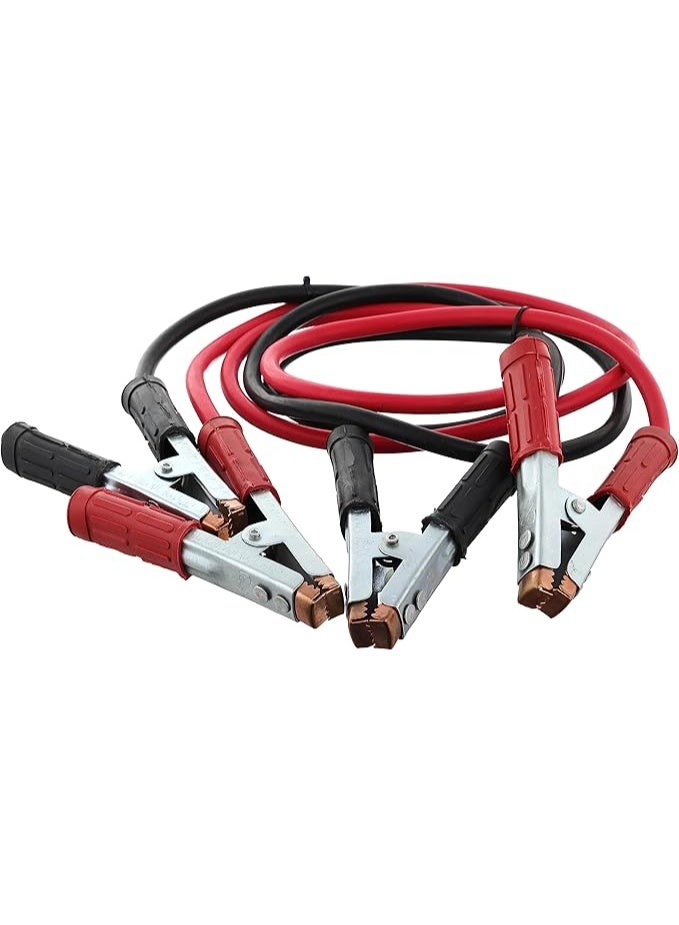Car Battery Booster Cable - Heavy Duty 800A High Power Jump Starter - 2.50M Length with Fully Insulated Safety Clips - Image 2