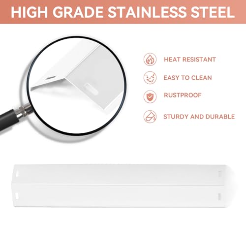Gcostar Grill Replacement Parts for Pit Boss Pro Series 1100 Wood Pellet & Gas Combo Grill,Stainless Steel Heat Plate Burner for Pitboss pro 1100 Series 3 Burner Combo Pellet Grill. - Image 2