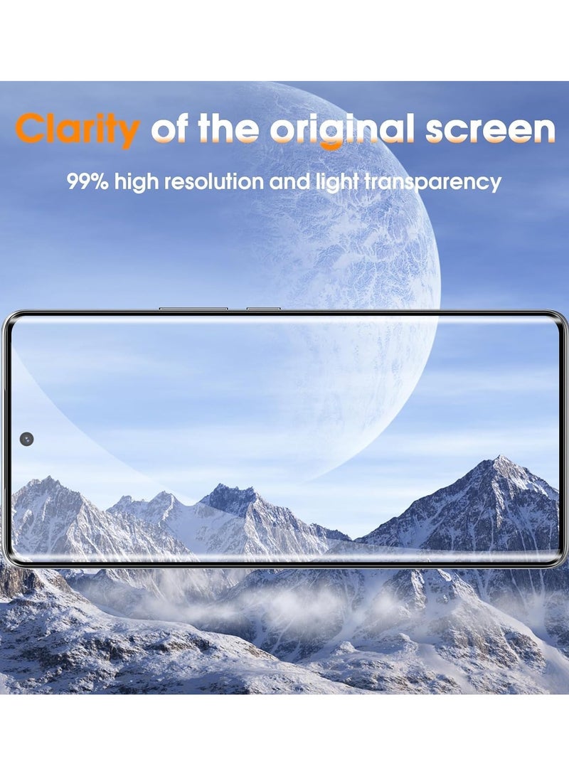 General Screen Protector Compatible with VIVO V40 Pro, [2 Pack] Tempered Glass + [2 Pack] Camera Lens Protector, 9H Hardness HD Anti-Scratch Protective Film  - Image 4