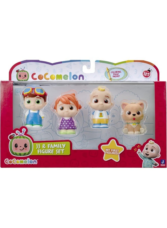 كوكوميلون مجموعة Jaswares Cocomelon JJ and Family المكونة من 4 شخصيات - Image 2