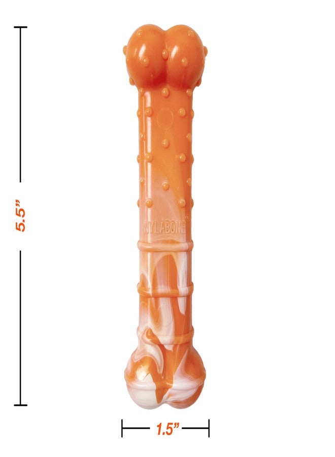 Nylabone Limited Edition 70th Birthday Textured Bone Power Chew Toy for Dogs, Durable & Tough Dog Toys for Aggressive Chewers, Roasted Chicken Flavor, Medium Dogs - Up to 35 lbs (1 Count) - Image 5