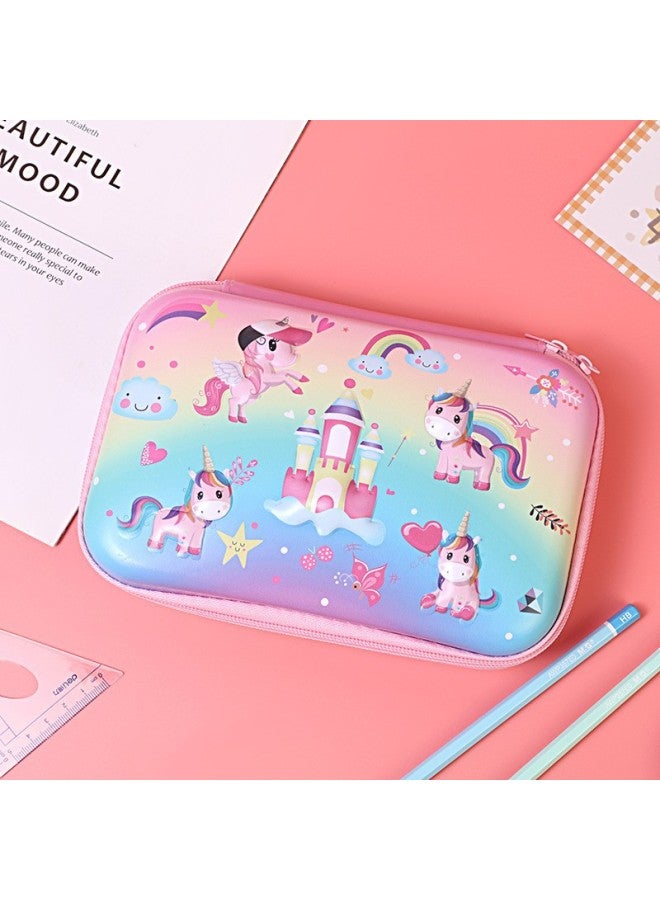 Pen Box Pupils Cute Large Capacity Stationery Box Children Cartoon Eva Three-dimensional Pencil Bag Boys Girls Pencil Box - Image 1