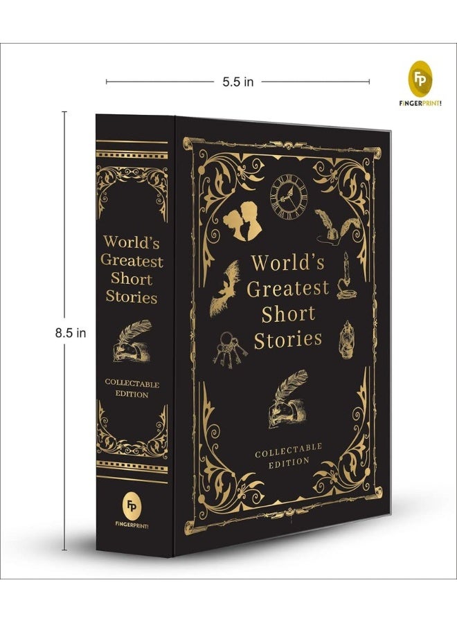 World's Greatest Short Stories (Deluxe Hardbound Edition): Collectable Edtion Hardcover – 9 September 2019 - Image 3