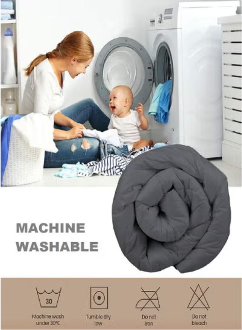 Blueberry Mattress Topper 600gsm Thickness 160x200+6cm - Image 3