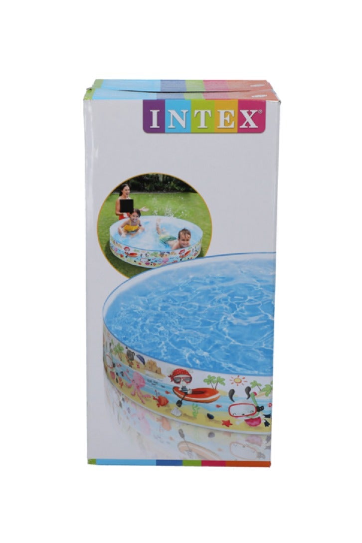 INTEX vinyl under the palm trees snapset kiddie pool - Image 3