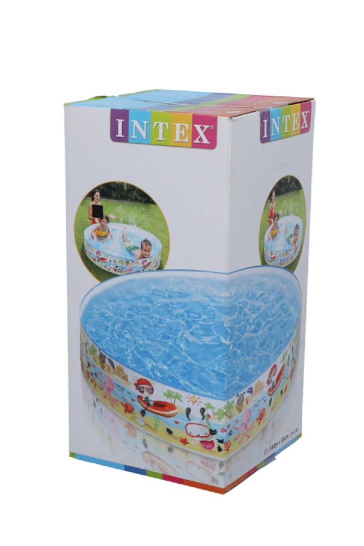 INTEX vinyl under the palm trees snapset kiddie pool - Image 4