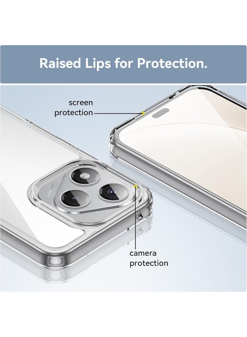 ChicVibe Clear Case For Honor 400 Lite - Thin Soft Silicone Gel Case Cover, TPU Protection Cover Transparent Soft funda, Anti-Falling Shockproof Protective Cover, Transparent - Image 3